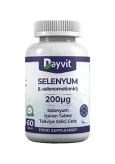 Dayvit Selenyum 200mcg 60 Tablet