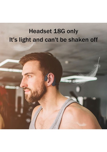 Singree "kablosuz Spor Kulaklığı - Bt5.0, Su Geçirmez, 5 Saat Şarj, Açık Kulak Tasarımı"