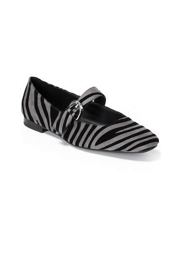 Zebra Babet Kadın 91e4 Frau Velvettecfloc Çok Renkli