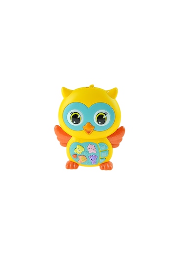 Oyuncak Sevimli Mini Baykuş Işıklı Sesli 15 Cm