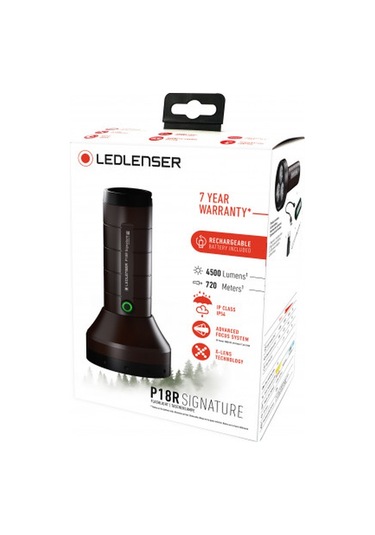 Ledlenser P18r Signature Şarjlı El Feneri Siyah