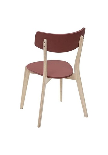 Vitale Eleen Ahşap Sandalye Gül Kurusu Ms.sa040