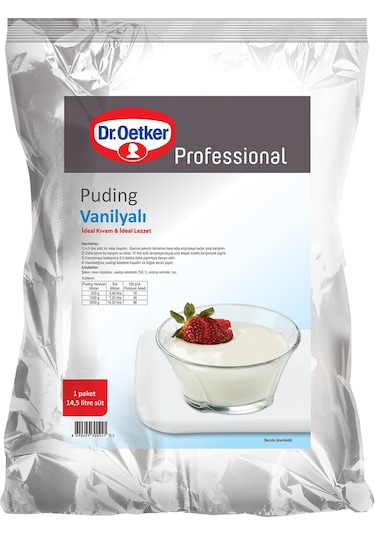 Dr.Oetker Vanilyalı Puding 3 KG