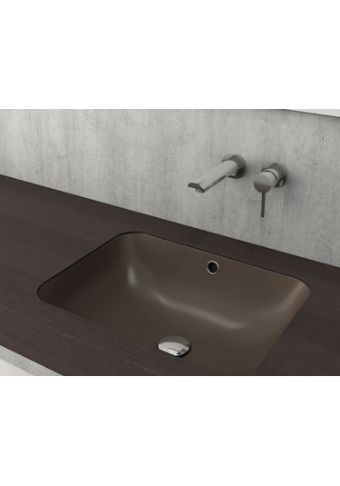 Bocchi Scala Tezgahaltı Lavabo 55 CM Mat Kahve 1006-025-0125