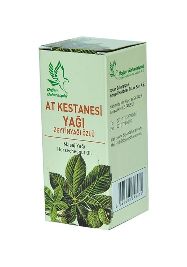 Doğan Baharatçılık At Kestanesi Yağı 50 CC Atkestanesi Masaj