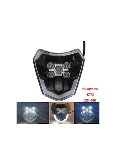 Kangfufeng Ktm Exc Xc Xcf Xcw Xcf Sx Sxf Sxs 125 İçin Motosiklet Led Far