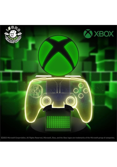 Xbox Icon Işıklı Stand Dualsense Dualshock Oyun Kolu Tutucu Telef