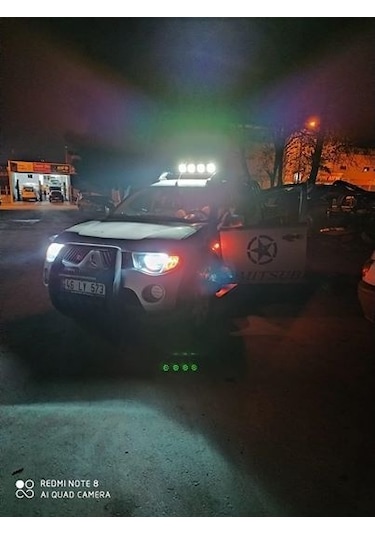 Replax 6 Adet 14 Led Yuvarlak Off Road Sis Farı Sis Lambası Çalışma Lamb