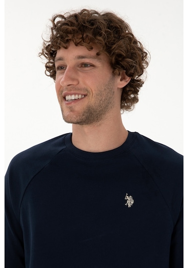 U.s. Polo Assn. Erkek Lacivert Sweatshirt 50313752-vr033 Lacivert