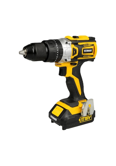 Rtrmax RTX2014 18V 2.0 Ah Kömürsüz Li-ion Çift Akülü Darbeli Matkap Vidalama