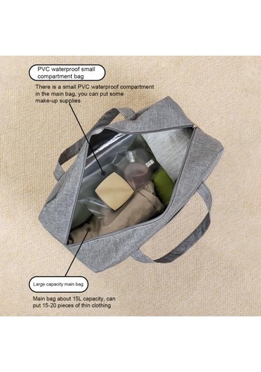 Lacivert Modern Seyahat Saklama Çantası Su Geçirmez Astar Deforme Olmayan Yerden Tasarruf S Lacivert