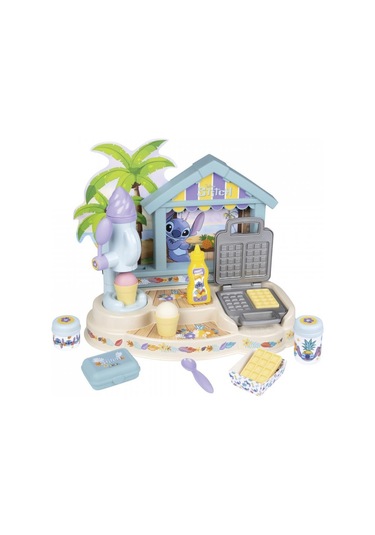 Smoby Stitch Gourmet Plaj Barı,waffle Ve Dondurma Makinası Ve Aksesuarları 312509