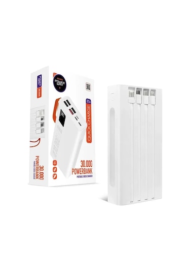 Qc30s 30000mah Dijital Göstergeli