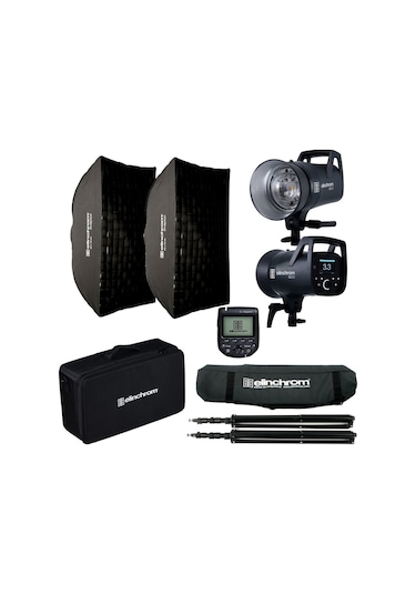Einchrom ELC 500 / 500 TTL Fujifilm Uyumlu Kit2 Paraflaş