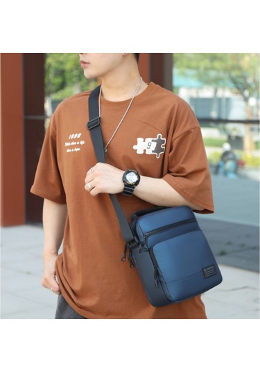 JPD-66945 Messenger Omuz ve El Çantası-Lacivert