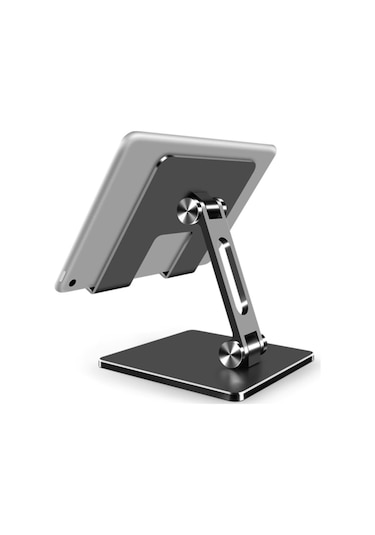 Ally MT134 Alüminyum Masaüstü Ayarlanabilir Tablet Tutucu Gri