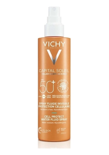 Vichy Capital Soleil Yüz ve Vücut Güneş Spreyi SPF50+ 200 ML
