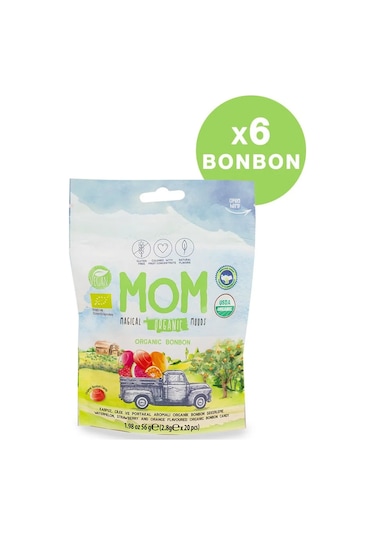 6'lı Mom Organik Bonbon