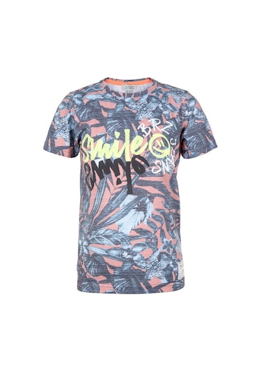 Brz Kids Baskılı Erkek Çocuk Kısa Kollu T-Shirt Çok Renkli (534370118) Çok Renkli