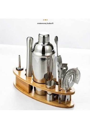 Maoyaya Lichen Paslanmaz Çelik Barmen Seti, Kokteyl Mikseri, Bar Ekipmanları