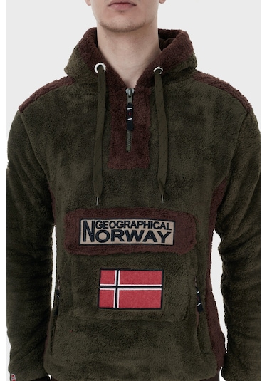 Norway Geographical Erkek Sweat Gymclasssherco Haki