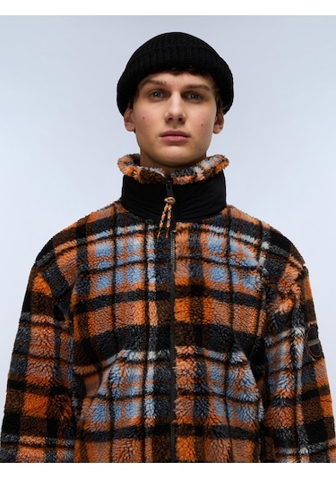 Napapijri T-montepiana Erkek Polar Ceket-30442 Turuncu