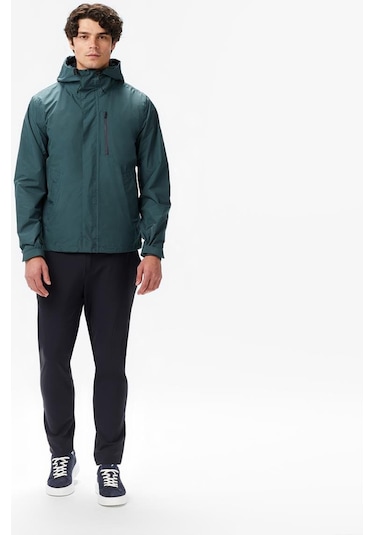 Erkek Yeşil Regular Fit Rain Breaker Yağmurluk-11480 3yg-yeşil