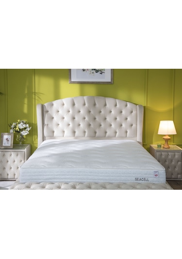 İşbir Yatak SeaCell & Wellness Denizyosunu Özlü, Stres Azaltıcı Paket Yaylı Yatak 90x190