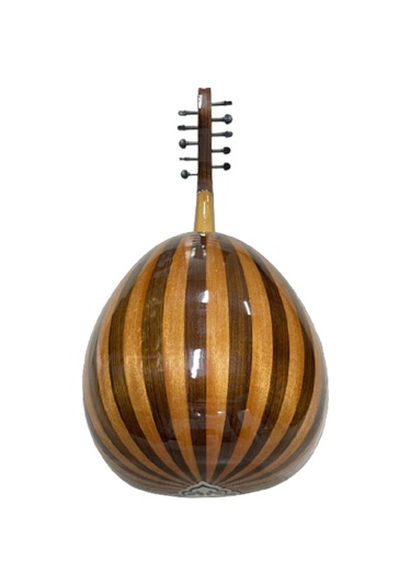 Üst Kalite Ud Kanada Kapaklı Kenar İşlemeli Ceviz-maun