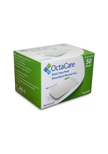 Octacare Steril Emici Yara Pedi - 5cm X 7,5cm - 50 Li Kutu