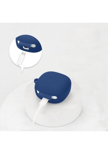 Redmi Buds 6 Play Uyumlu Kılıf Silikon Lacivert Lacivert Belirtilmemiş Belirtilmemiş Xiaomi Uyumlu C Diğer