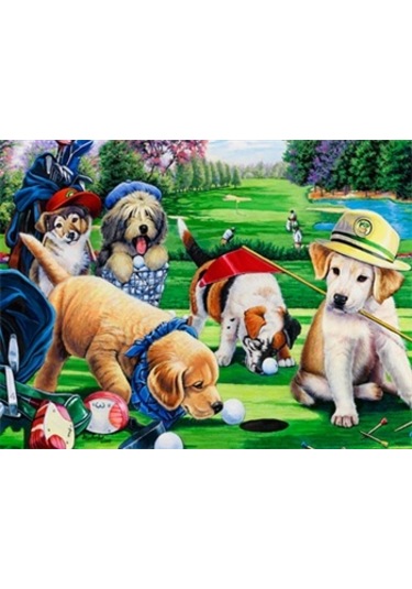 Masterpieces 750 Parça Puzzle Putting Puppies