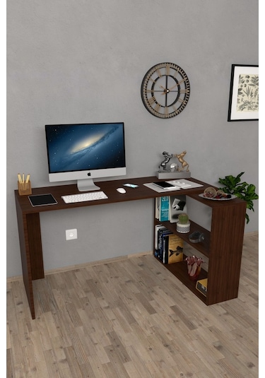 Moonlife Atlas Çalışma Masası Ceviz