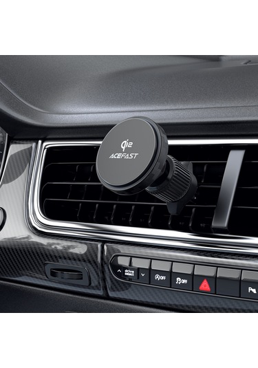 Acefast D33 Havalandırma İçin Manyetik Kablosuz Şarj Araç Tutucusu Qi2 Sertifikalı
