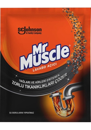 Mr. Muscle Granül Lavabo Açıcı 50 G