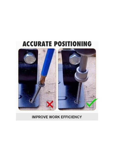 Tongxida 5'li Alçıpan Vidalama Uç Seti - Derinlik Ayarlı, Kaymaz Ph2 Uçlar