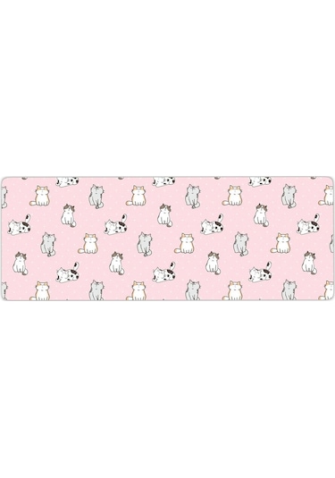 Gaming Oyuncu Xl Mouse Pad Kaydırmaz Dikişli 80 30 Cm Mousepad 17