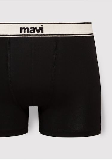 Mavi - Siyah Basic Boxer 092463-900