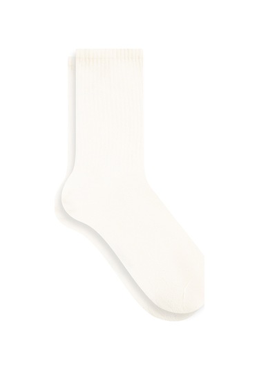 Mavi - Bej Soket Çorap 0911097-70185 Bej