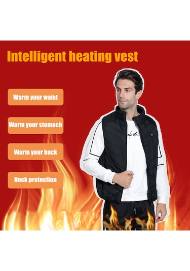 Usb Elektrikli Isıtmalı Termal Şişme Yelek