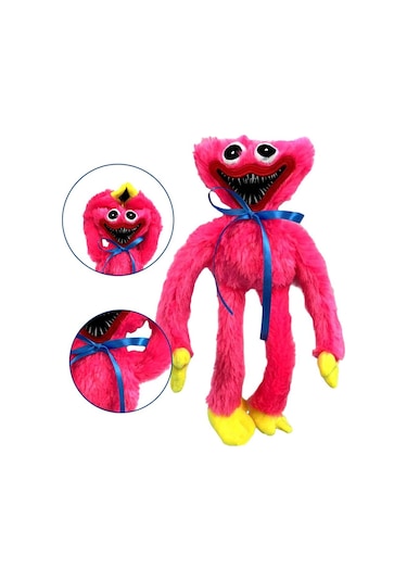 Homyl Peluş Bebek Sıcak Korkunç Oyuncak Çocuklar Için Pembe