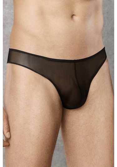 Doreanse Erkek Polyamid Transparan Tanga String 1320