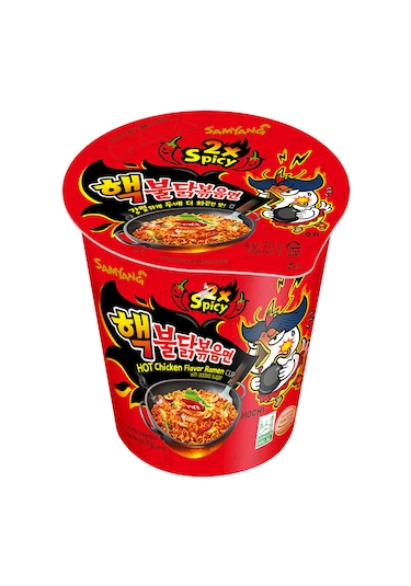 Samyang Buldak 2x Spicy Hot Chicken Flavor Ramen Cup 70 G