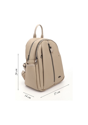 Gönderir Açık Vizon El Ve Sırt Çantası Açık Vizon