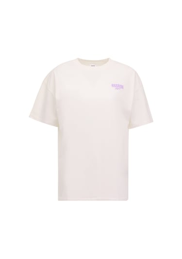 Reebok Tena Tee Ekru Kadın Kısa Kol T-shirt Bej
