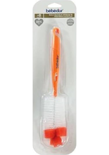 Bebedor Süngerli Biberon Ve Emzik Fırçası 575 Turuncu