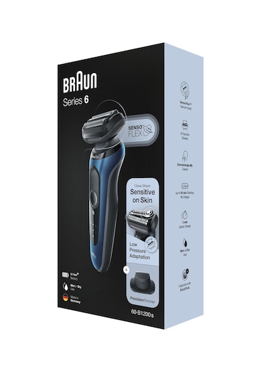 Braun Series 6 60-B1200S Kablosuz Tıraş Makinesi