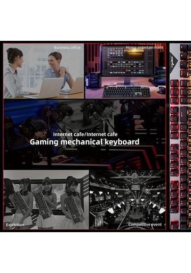 Fastbuy 20 Renkli Işık Ve Katlanabilir Tutucuyla Performans Klavye