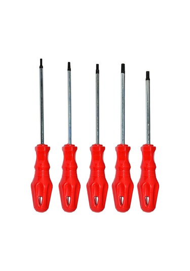 Set Tornavida Torx 5 Parça T 15-20-25-30-40