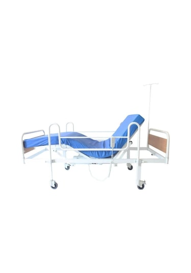 2 Motorlu Hastane Tipi Hasta Karyolası Full Abs